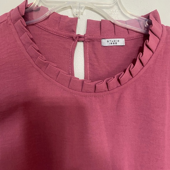 Women’s studio 1886 plink long‎ sleeve lace blouse size 2x - Picture 5 of 9